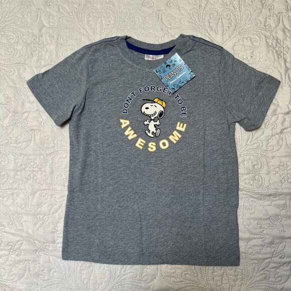 NWT Hanna Andersson Peanuts Snoopy Tee Size 4 - Picture 2 of 6